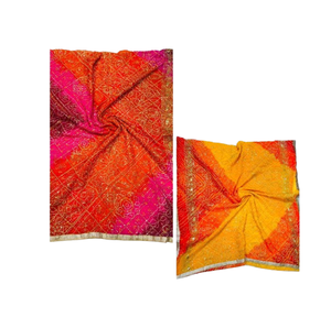 Vente à chaud Georgette Darbari Vintage Dupatta Exquisite Vintage Design Idéal pour les mariages et les célébrations traditionnels - Product Image 2