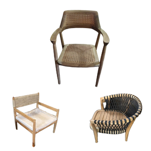 Vente en gros de meubles de salle à manger pour hôtel chaise de salle à manger en bois et rotin meubles commerciaux de haute qualité directement d'usine - Product Image 4