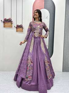 Festival Special Heavy Sequence Work <b>Crop</b> <b>Top</b> <b>Lehenga</b> Set - Product Image 2