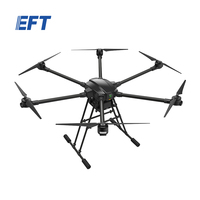 Kit de cadre de drone HexaCopter EFT X6120, parapluie pliable, léger, pièces de drone de livraison pour le sauvetage, la diffusion et l'inspection