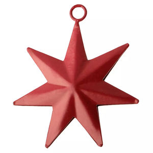 New Antique Design <b>Christmas</b> Decorative Hanging Star Vintage Red Star <b>Christmas</b> Metal Hanging by Royal Home Collection Suppliers - Product Image 1