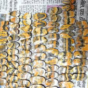 Super calidad Natural Bumble Bee Jasper par de piedras preciosas disponibles mezcla forma y tamaño jaspe cabujón piedra preciosa para la fabricación de joyas - Product Image 4