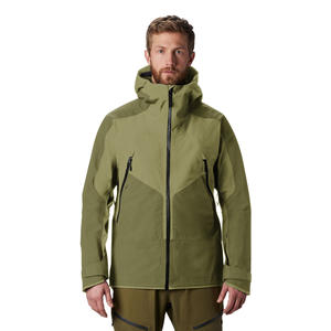 Chaqueta cortavientos para hombre con capucha desmontable 100% algodón estampado Digital invierno abrigos impermeables otoño Zip abrigo al aire libre - Product Image 2