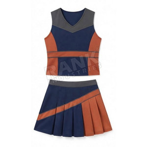 Impression de logo personnalisé, uniformes de danse scolaire et de cheerleading tendance de haute qualité 100% polyester à vendre - Product Image 2