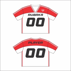 เสื้อถักคอตตอนพิมพ์ลายทางคอวีเสื้อเบสบอลผ้าคอตตอนทรงโอเวอร์ไซส์ - Product Image 6
