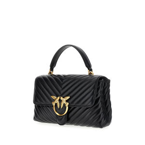 Bolso de Mano PINKO Z99Q para Mujer en Color Rosa con Decoración Metálica Resistente - Product Image 2