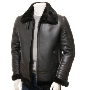 XXS Warm <b>Faux</b> <b>Fur</b> Sherpa Winter Jacket Plus Size Oversized Leather Lined <b>Coat</b> Zipper Pull-Up Cowhide Wool-Thin Long Thickness - Product Image 2