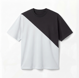 เสื้อยืดผู้ชายทรงโอเวอร์ไซส์ ระบายอากาศได้ดี ผ้าฝ้าย 100% ราคาขายส่ง คุณภาพสูง ผ้าถัก ระบายอากาศได้ดี น้ำหนักเบา - Product Image 3