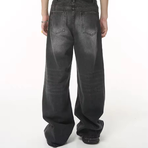 Personalised Men's <b>Jeans</b>,Street Wear Hip Hop Casual Wide Leg <b>Jeans</b>, Breathable High Quality Stone Washed Loose Cargo Men's <b>Jeans</b> - Product Image 6