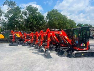 รถขุดตีนตะขาบ Kubota U27-4 มือสองและใหม่ประสิทธิภาพสูง และ รถขุดตีนตะขาบ Kubota U50-5 1 คัน รถขุดขนาดเล็ก บุ้งกี๋ 0.22 ลูกบาศก์เมตร รับน้ำหนักได้มาก - Product Image 6