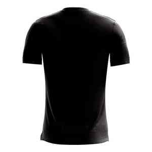 Camiseta de Algodón 100% Color Negro para Hombre, Corte Holgado, Última Moda, Cómoda, Diseño de Fábrica, Top en Tendencia, la Mejor Camiseta para Hombre - Product Image 2