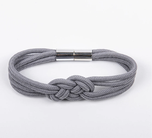 2Pcs/1Pair Hemp Rope Magnetic Curtain Tiebacks, Solid Color Weave Rope Knot Drape <b>Tie</b> <b>Back</b> Window Decor - Product Image 1