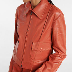 ¡Novedad de 2025! Chaqueta de piel de oveja sintética de alta calidad para mujer, traje de invierno informal de Color único, técnica teñida lisa - Product Image 5