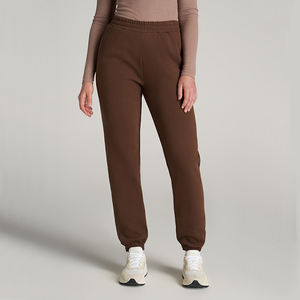 Pantalones Deportivos de Invierno para Mujer, Elegantes, Cómodos, Elásticos, de Cintura Alta, Transpirables, Suaves, 100% Algodón, para Uso Diario Informal - Product Image 6