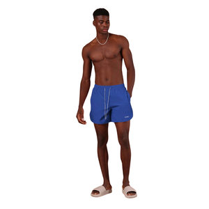 Shorts de bain à séchage rapide pour hommes, légers, avec cordon de serrage à la taille, maillot de bain d'été avec poches latérales, coupe régulière - Product Image 3