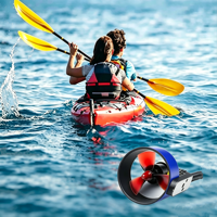 Propulseur sous-marin 24V 800W 7kg de poussée pour bateaux sans pilote, canoës de pêche, bateaux RC, drones, planches de SUP, planches à pagaie