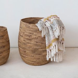 ผู้จัดจำหน่ายตะกร้าหวายน้ำทำมือ เป็นมิตรกับสิ่งแวดล้อม ตกแต่งอย่างเป็นธรรมชาติ ทนทาน น้ำหนักเบา จากเวียดนาม - Product Image 4