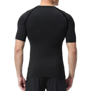 Camisetas de Gimnasio Sublimadas Anti-UV de Alta Calidad, Diseño Personalizado al por Mayor, Rashguard de Moda, Ajuste Delgado, Transpirable y de Secado Rápido - Product Image 3