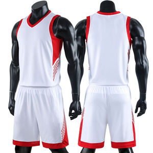 2025 nouveau gilet de basket-ball Double face respirant à séchage rapide uniforme de basket-ball jeu formation uniforme de basket-ball - Product Image 1