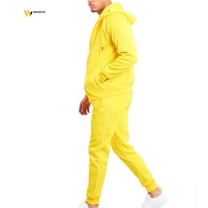 Chándal deportivo de poliéster para hombre a la moda 2024, chándal ajustado liso de temporada de otoño para adultos - Product Image 6