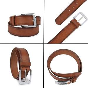 Ceinture en cuir vintage large avec déclaration pour boucle Ceinture en cuir mince de qualité supérieure pour un style élégant et intemporel - Product Image 2