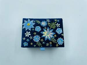 Caja de Joyería de Terciopelo Hecha a Mano, Multicolor, Forma Personalizable, Bordada a Mano, Recuerdos de Boda, Bolsas Promocionales para Fiestas Religiosas - Product Image 2