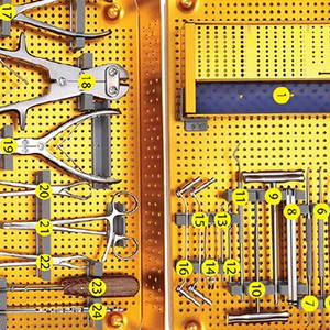 Juego de Instrumentos Quirúrgicos Ortopédicos, Herramientas de Microcirugía, Instrumentos Médicos de Alta Calidad, Juego de Cirugía de Columna Vertebral, Diseño en Color Dorado - Product Image 6