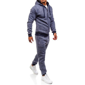 Suaves trajes de sudor hombres ropa deportiva al aire libre Essentials chándal logotipo personalizado cargo pullover chándales - Product Image 2