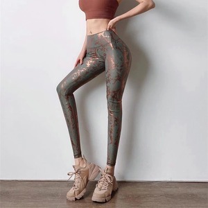 Leggings pour femmes de qualité supérieure, taille haute, respirants, tricotés, vêtements de fitness, vêtements décontractés sur mesure, séchage rapide, coupe confortable - Product Image 1