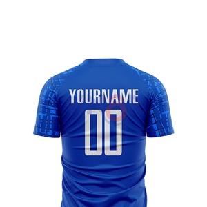 Latest Design Custom Sublimated Breathable Plain 100% Polyester Anti-Bacterial Waterproof Soccer Uniform 2025 New Arrival OEM - Product Image 6