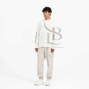Pantalon Cargo en Polyester Élégant pour Hommes Motif Droit Décontracté avec Coupe Confortable Matériau Respirant pour Porter Toute la Journée Logo Taille - Product Image 3