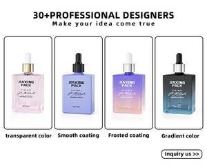 Hộp Đựng Tinh Dầu Dưỡng Tóc 30Ml 50Ml 100Ml Tùy Chỉnh Bình Nhỏ Giọt Thủy Tinh Vuông Màu Đen Hổ Phách Trắng Mờ Mỹ Phẩm - Product Image 6