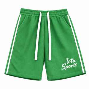 Best Quality Eco-Friendly Dark for Men Mesh Shorts Custom Logo Side Stripes 100% Polyester Double <b>Layer</b> Breathable Quick Dry - Product Image 3