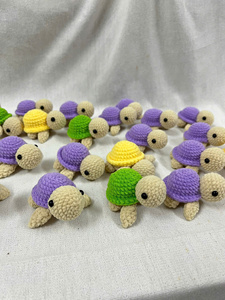Porte-clés en crochet jaune fait main pour abeille, porte-clés mignon en tricot de dessin animé, cadeau de maternité, sac, accessoires de pendentif créatifs à suspendre - Product Image 4
