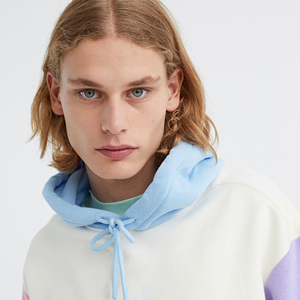 Vente en gros de sweats à capuche pour hommes usine tissu épais épais 320gsm 100% coton sweat à capuche brodé de logo personnalisé pour hommes - Product Image 6