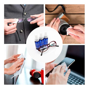 Liquide Nettoyant pour Écrans de Téléphones Portables et Ordinateurs Portables + Microfibre - Couleurs Assorties - Product Image 2