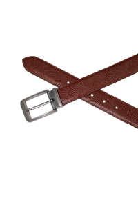 Cinturón de perfil de cuero repujado con hebilla de aleación con personalización de proveedor mayorista - Product Image 5