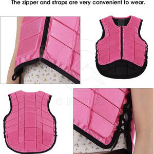 เสื้อกั๊กขี่ม้าประสิทธิภาพสูงเสื้อกั๊กขี่ม้าแบบยืดหยุ่นสินค้าจากโรงงานกำหนดโลโก้ได้ตามต้องการ - Product Image 3