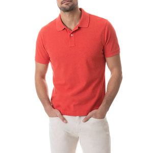 Chemises de golf pour hommes, coupe slim décontractée, écologiques, en spandex/coton, séchage rapide, manches courtes, avec broderie et impression de logo personnalisés - Product Image 4
