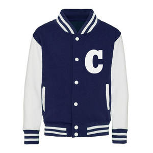 แจ็กเก็ตทีมเบสบอลมหาวิทยาลัยคอปกตั้งสำหรับผู้ชาย - Product Image 3