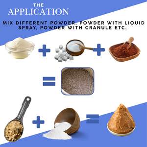 Máquina mezcladora de polvo de pintura Industrial química de café de proteína de harina de especias de alimentos de alta calidad - Product Image 4