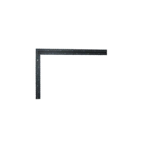 Règle carrée professionnelle en gros pour tailleur, outil de mesure en L en acier/acrylique pour la confection de patrons de vêtements, précision 0,5 mm