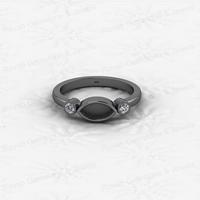 Sommer-Sale: Hochwertiger 925er Sterlingsilber 4x8mm Marquise-Ring mit 2mm Zirkonia-Fassung, anpassbarer, zierlicher Halbmontage-Schmuck
