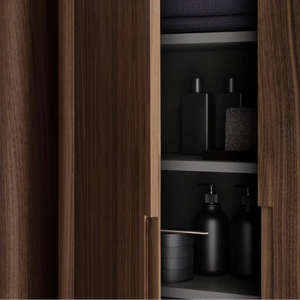 Meuble de salle de bain sur mesure JY Project, Vietnam, RTA, à poser au sol, en MDF et contreplaqué, meuble de salle de bain de luxe avec lavabo - Product Image 6