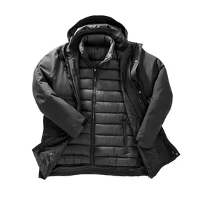 Giacca 3-in-1 Sostenibile in Ripstop, Impermeabile Riciclato con Molteplici Caratteristiche - Product Image 4