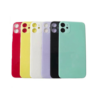 Pour téléphone portable, coque arrière originale, luxe haut de gamme, protection renforcée, design en verre, remplacement, garantie 1 an, 6 7 8