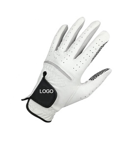 Guantes de golf de piel de oveja para adultos personalizados de alta calidad Material sólido duradero con empuñaduras Precio de mercado razonable para uso deportivo - Product Image 5