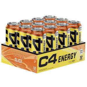 Bebida Energética Original C4, Latas de 330 ml, Paquete de 24 Cajas de Exhibición con la Icónica Marca C4 para Refrigeradores de Tiendas de Conveniencia, Venta al por Mayor - Product Image 1