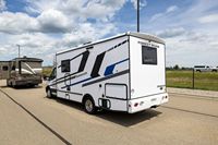 Forest River Sunseeker Aluminium Pop-Up Motorhome 4 Orang Putih Hitam Desain Modern Trailer Perjalanan Dapur Geser Plastik