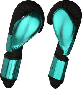 Fournisseur en gros en ligne de mitaines de boxe en cuir métallisé, protection des mains, port à fort impact, gants de boxe de qualité supérieure - Product Image 5